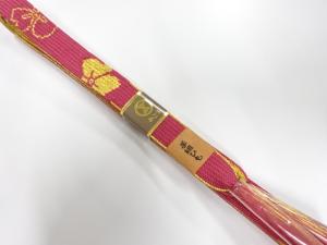 未使用品　正絹　手組帯締め